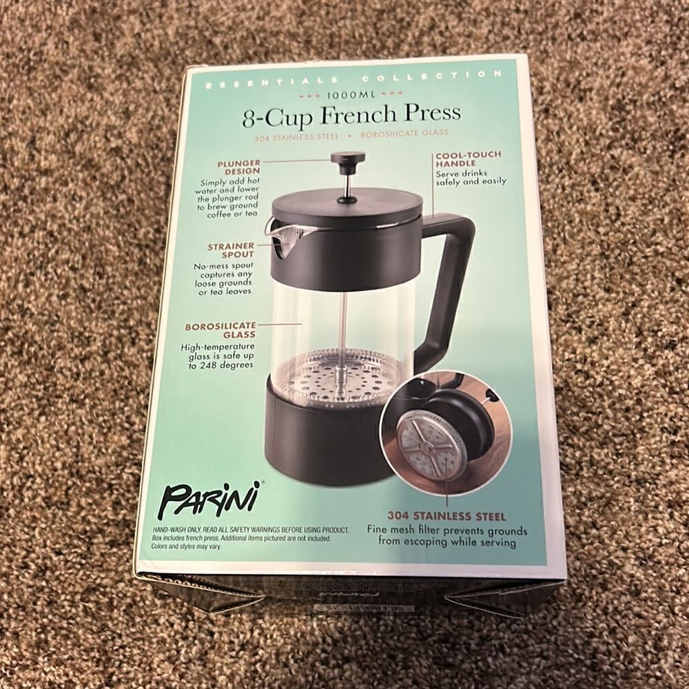 Parini 8-Cup French Press - Picture 4 of 5